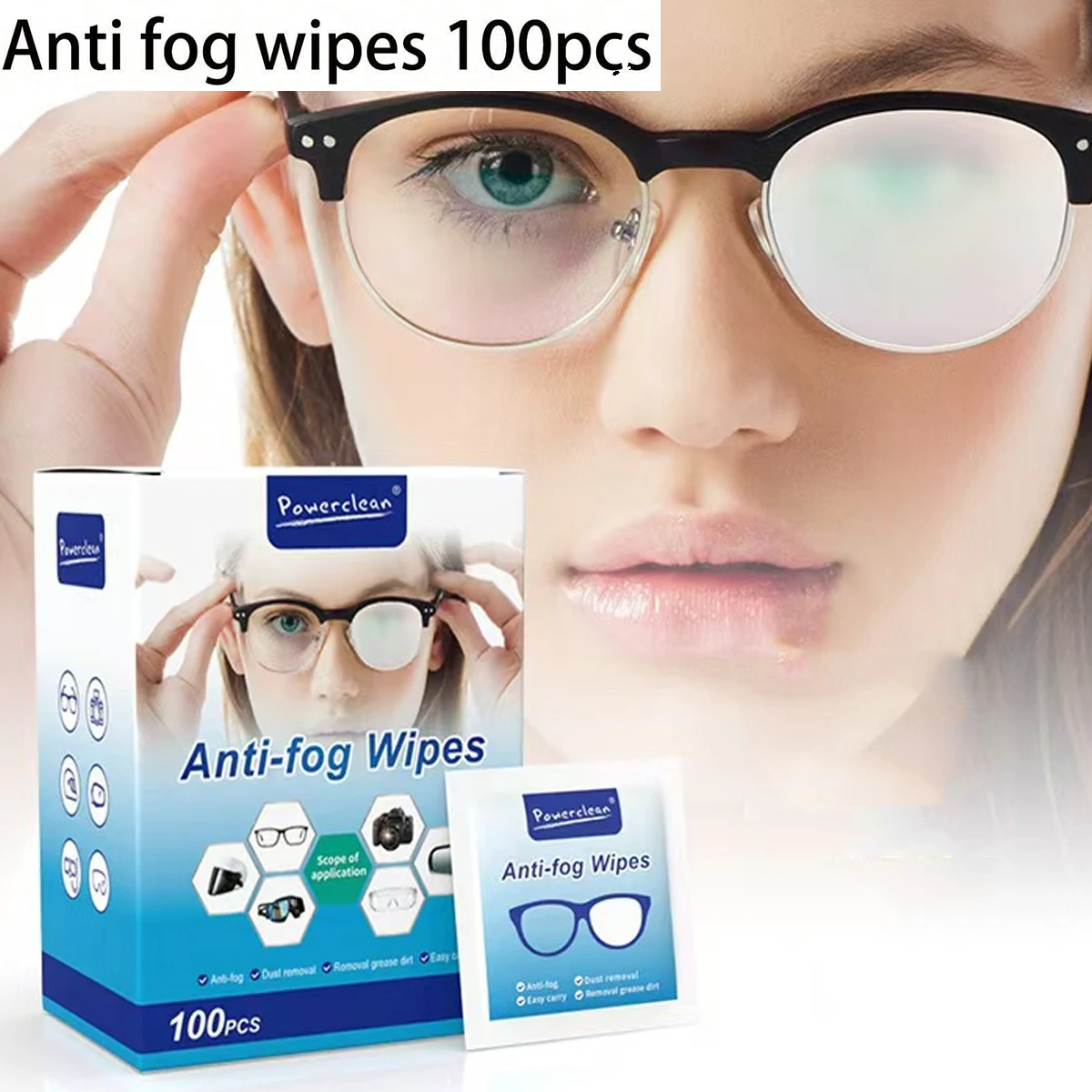 eyeglass anti-fog wipes,Eyeglass lens cleaning wipes,  eyeglass cleaning wipes, eyeglass cleaner, eyeglass cleaning cloths