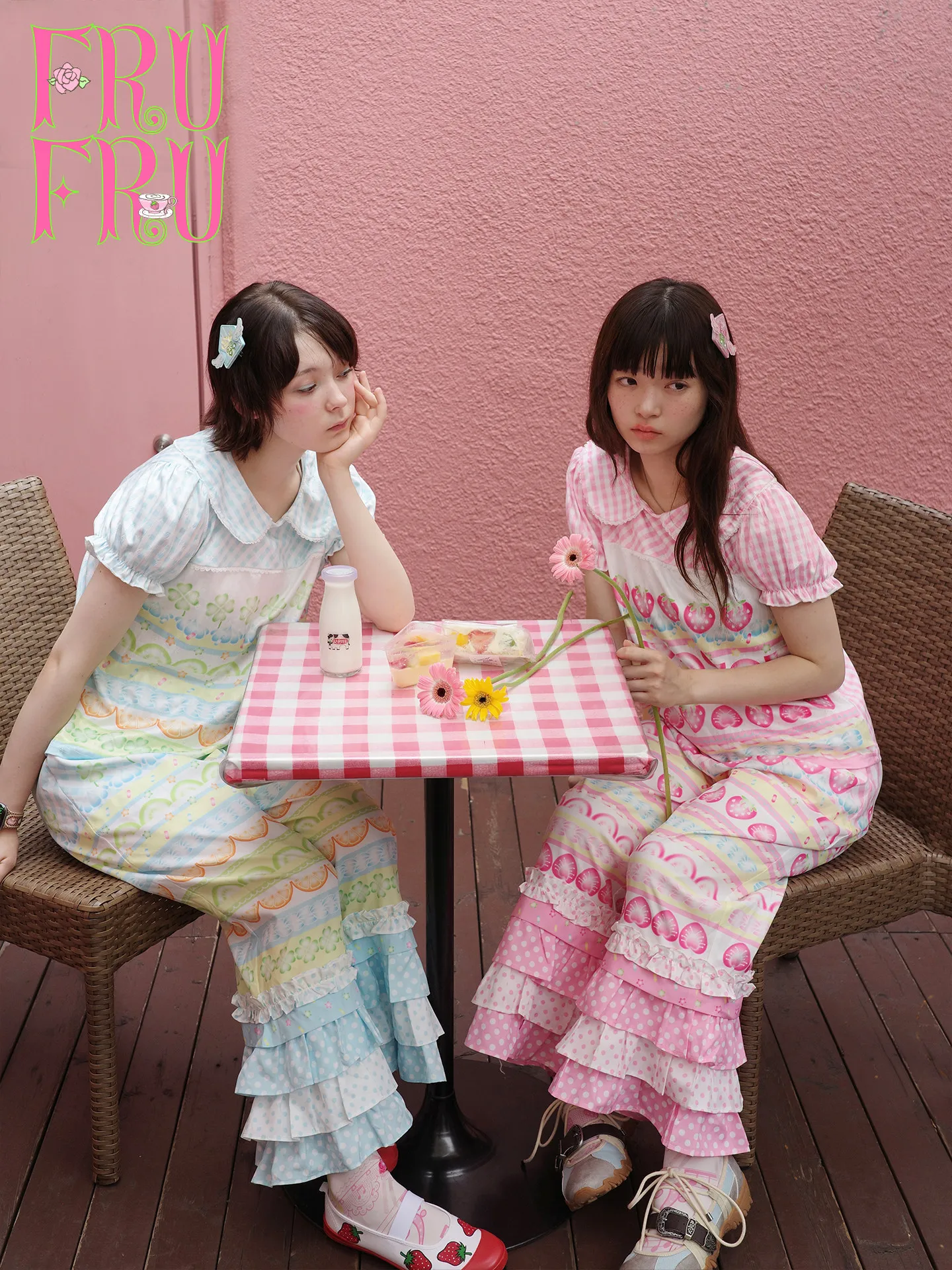 Summer Autumn Long Pants New Lolita Production Kawaii Cute Girl Casual Trousers Comfortable Cake Versatile Loose Pants Women