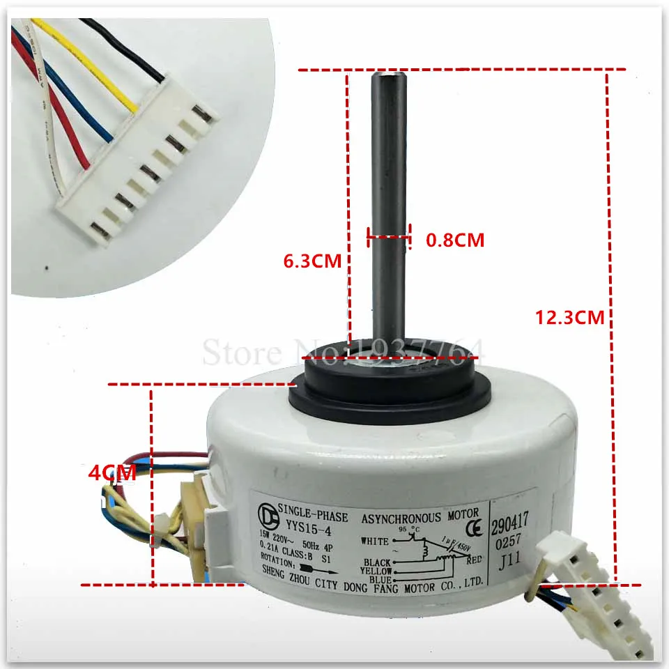 

100% new for Fan air conditioner motor YYS15-4 YYS16-4