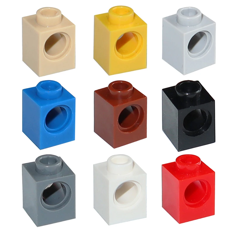 

MOC Technology Assemble Particles Brick 1x1 with Hole 6541 DIY Building Blocks Educational Toy for Kids