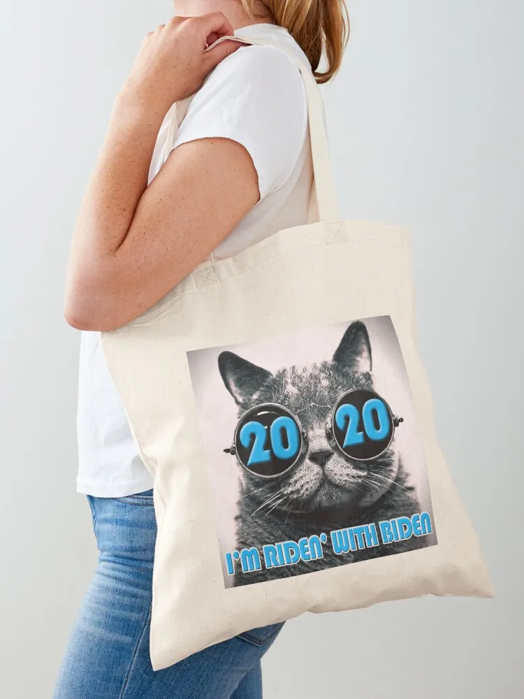 

I'm Riden' with Biden Tote Bag Handbags sac pour femme Lady bags Big bag
