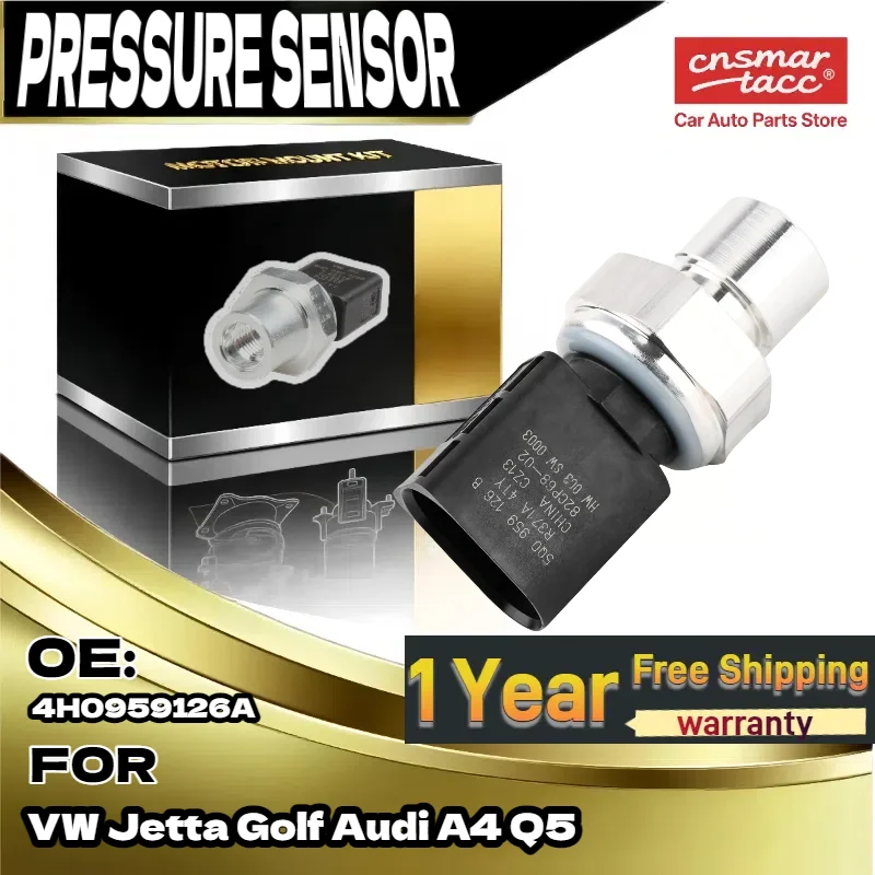 

Pressure Transducer Switch for VW Jetta for Audi A4 Q5 A/C HVAC 4F0959126A 4F0959126B 4F0959126C
