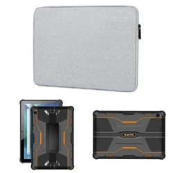 for Oukitel RT3 RT1 Rugged Tablet Bag Waterproof Canvas Sleeve Anti-Scratch Carry Handbag Anti-Drop Cases Cover with Zip Pouch