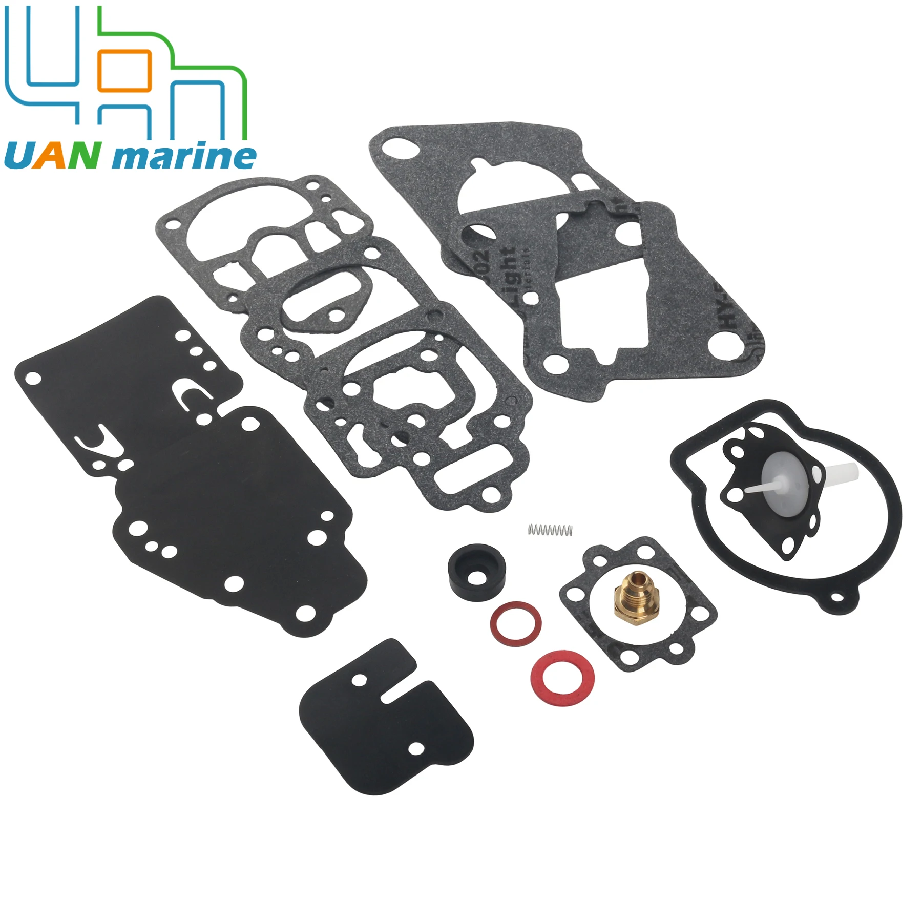 18-7212 Carburetor Repair Kit 1395-97611 1395-9725 Gasket and Diaphragm Kit Replacement for Mercury Mariner 6-25HP 1395-811357 view 3