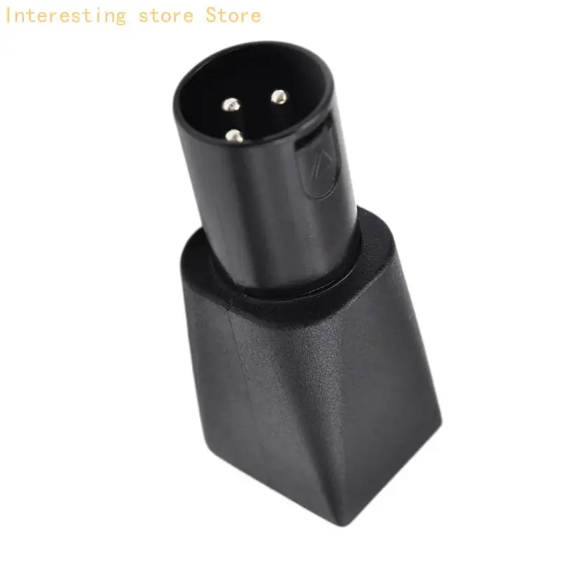 Konvertierungskupplung RJ45 auf 3-poligen Stecker mit schwarzem Gehäuse für Kabelarbeiten 55KC – Detail 10