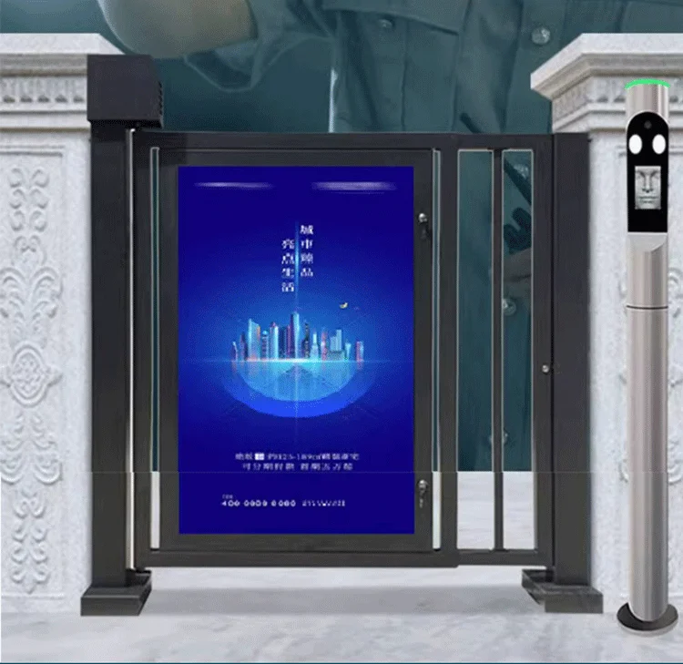 

Face Recognition Access Control System for Electric advertising door Residential Area Automatic Fence Gate Villa Swipe Door