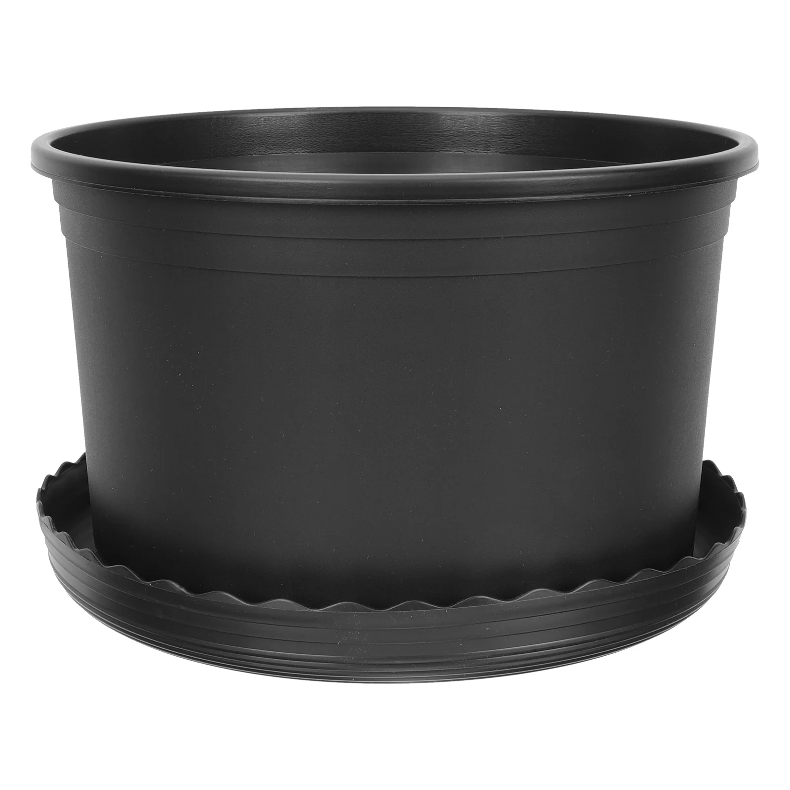 

Multipurpose Black Currant Pot Decoration Large Plant Pots Pp Plastic Flower Planting