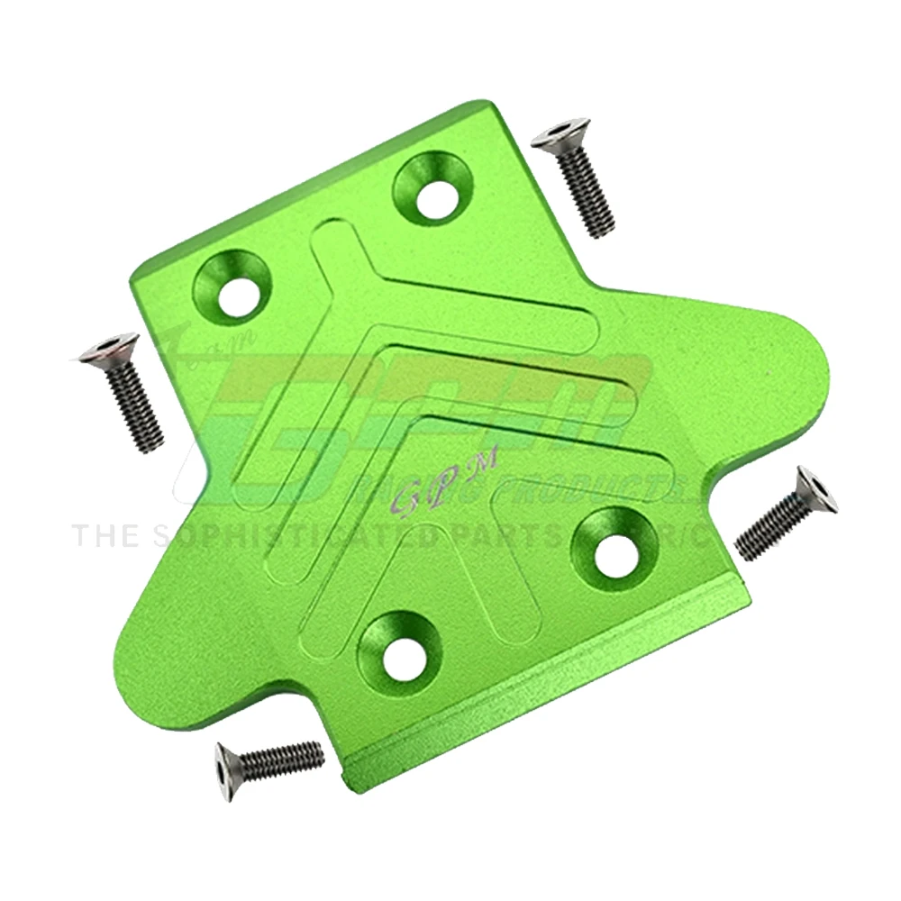 GPM pour ARRMA 1/8 Kraton notoire Senton Outcast V4 6S BLX RC voiture métal aluminium châssis avant armure inférieure plaque de Protection