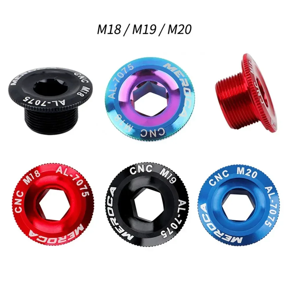 MTB Bike M 18/M19/M20 Cranks Screw CNC Crankset Cover Cycling Parts Bike Accessories Prowheel Crank Bolt Cap