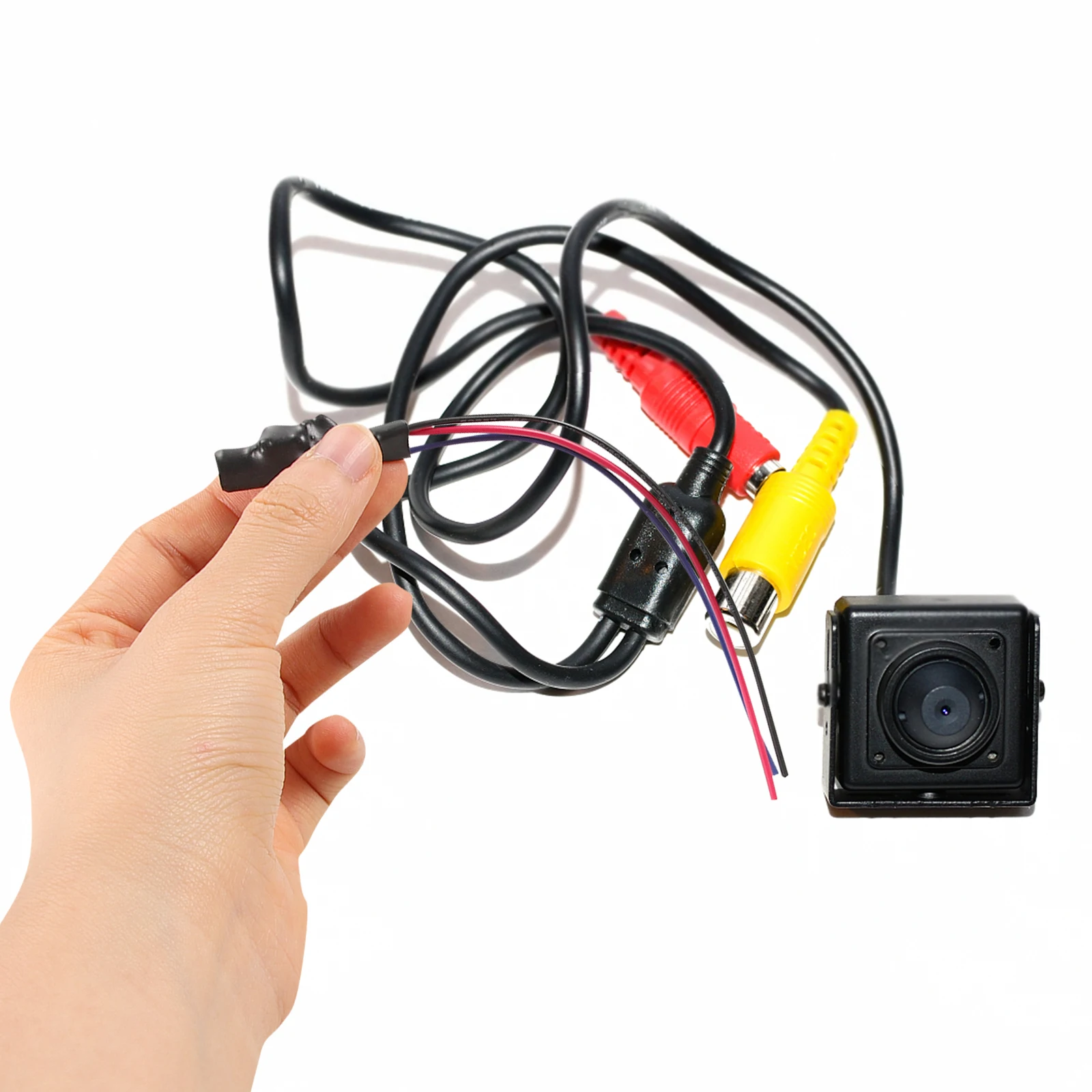 

4pcs Car Rectifier Cable Capacitor For Backup Reversing Black Screen Solution Plastic Vehicle Parts Reversing Camera Filter Auto