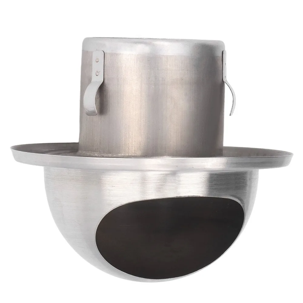 Durable Stainless Steel Air Vent Round Decorative Wall Vent Cover External Extractor Vent External Wall
