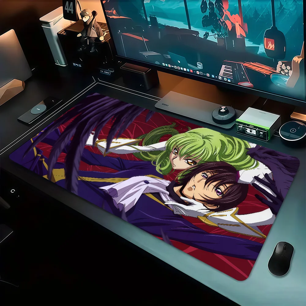 C-Code Anime G-Geass Mouse Pad Non-slip Thickened MousePad Large Writing Lockedge Office Student Gaming Cushion