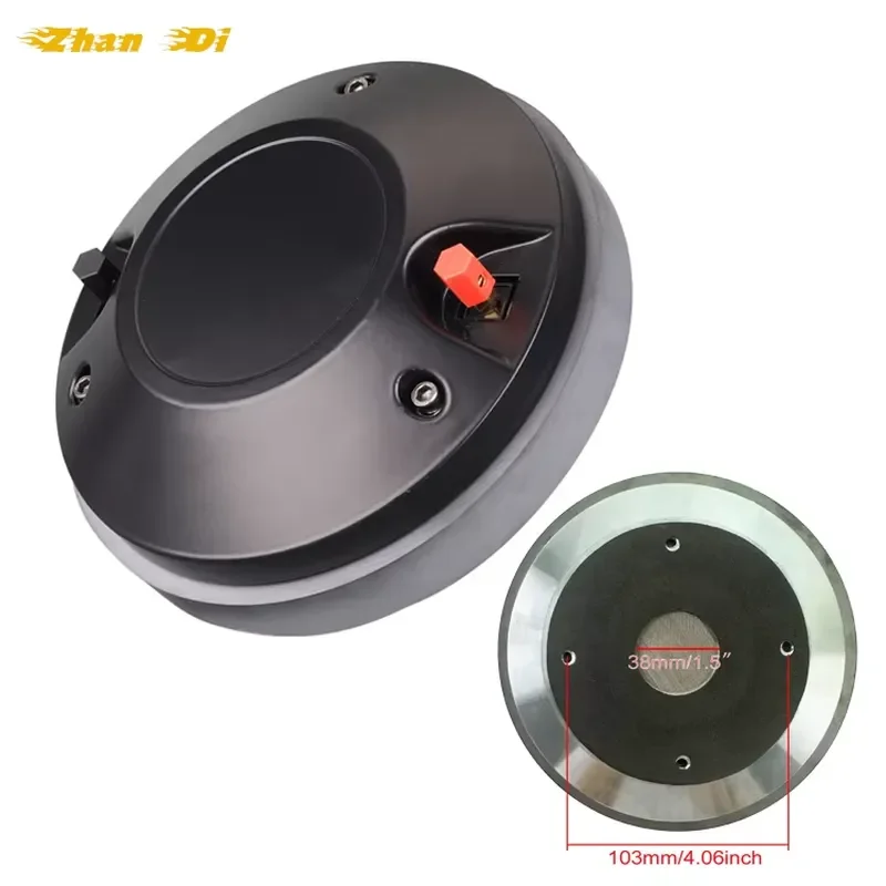 

Factory Sale CCAR Flat Wire Voice Coil Horn Diaphragm Compression Driver Parts for Stage Speakers