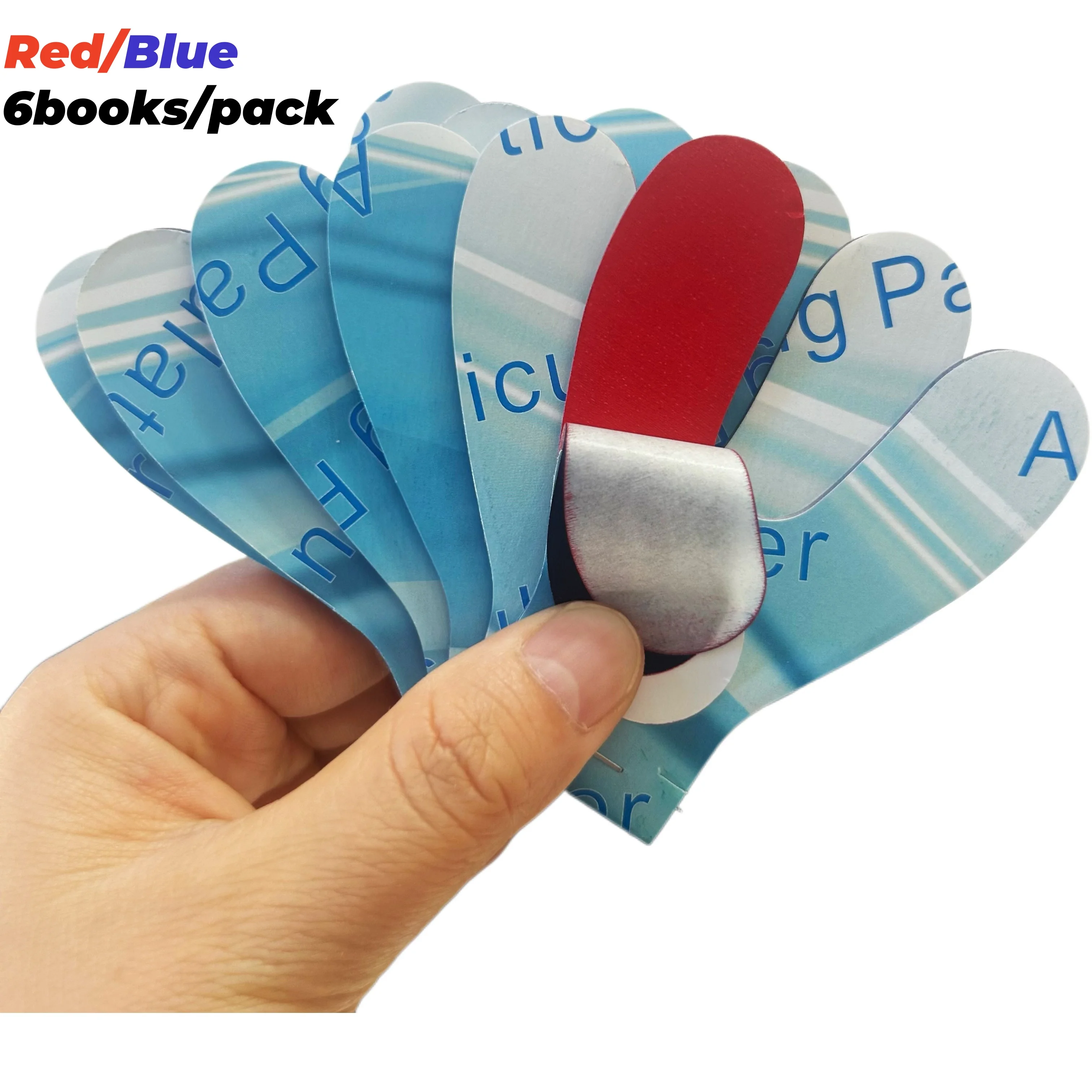 U Shape Dental Articulating Paper Blue&Red bite paper, 2 Book/Box Dental Lab Products Teeth Whitening Dental Material