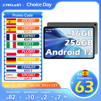 Teclast T50 11 inch 2000x1200 Android 12 Tablet UNISOC T616 8 Core (8GB+8GB Expansion)Max.16GB RAM 256GB ROM 4G LTE Dual SIM Type C 7500mAh Support Widevine L1