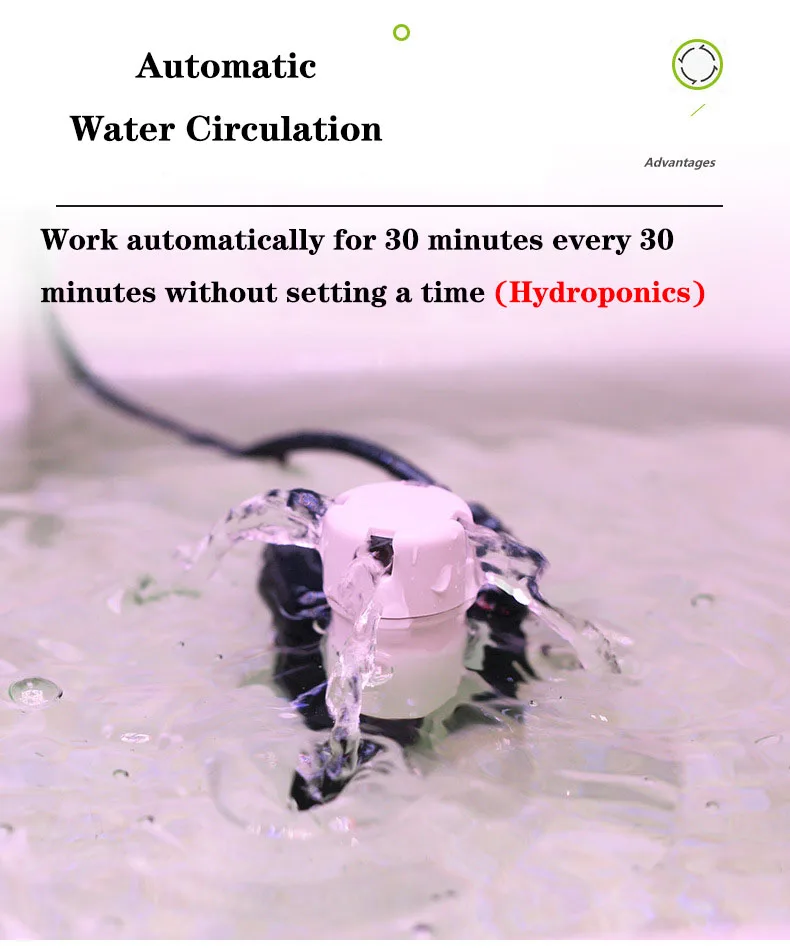 

Soilless Cultivation Intelligent Planter Indoor Hydroponic Vegetables Small Household Items Lazy People Grow 100-220V