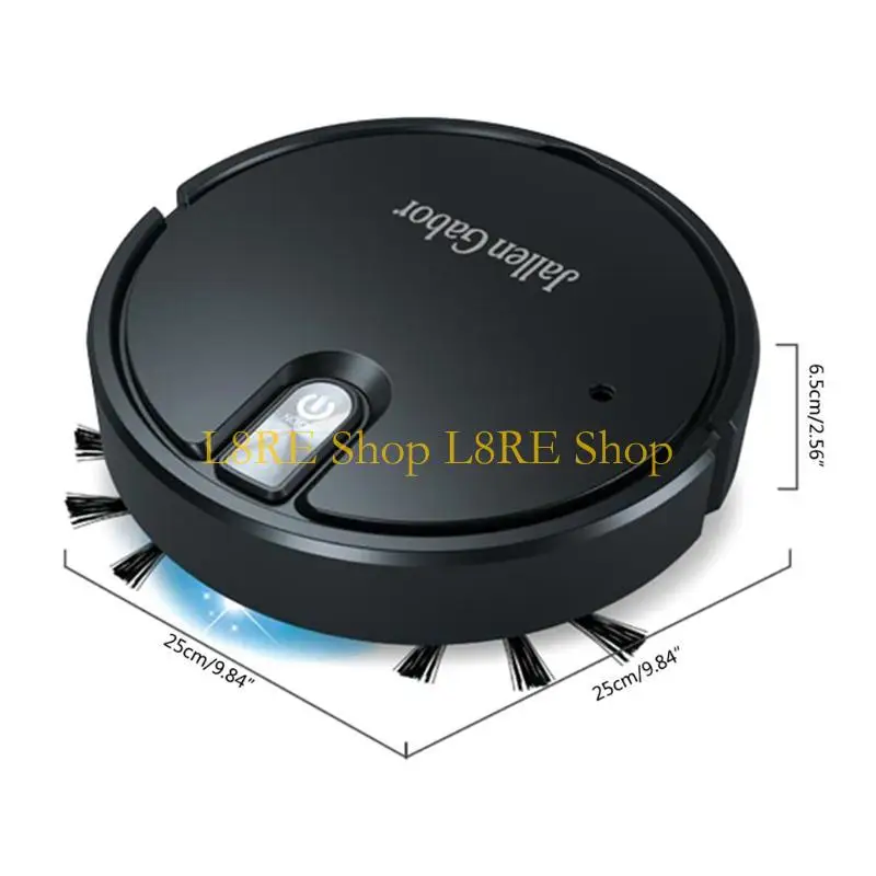 L8RE Auto Robot Vacuum Planer للتحكم في اللمس 5 في 1 ، فراشيات شاملة للتفريغ.