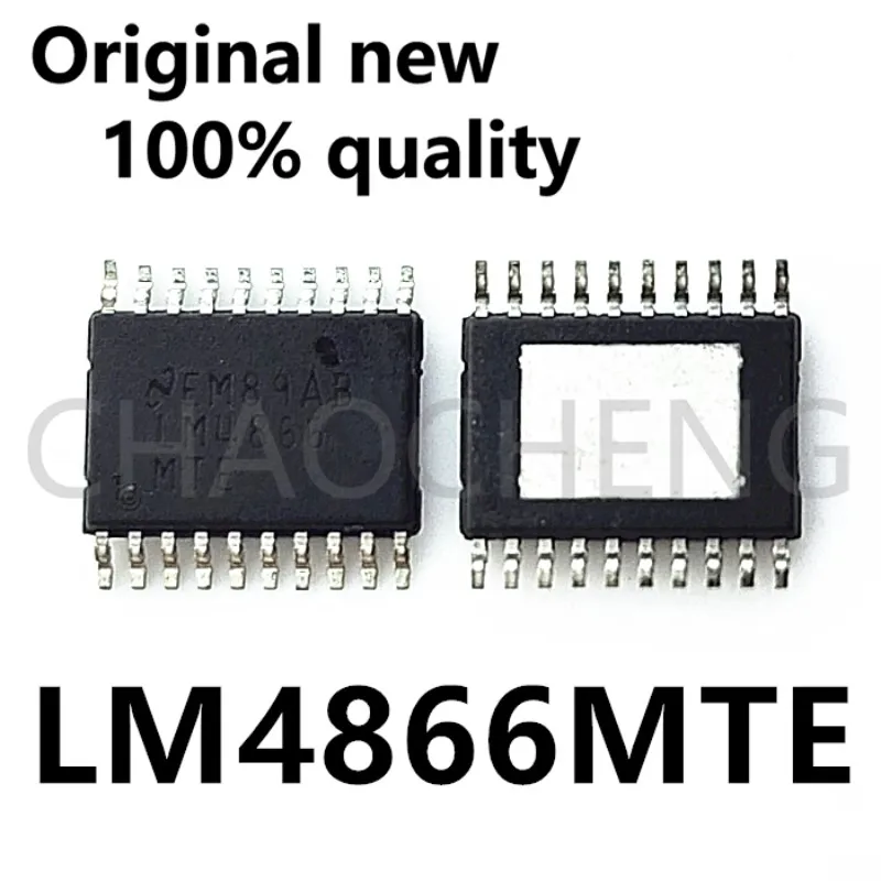 (2-5pcs)100% New LM4866 LM4866MTE TSSOP-20 Chipset