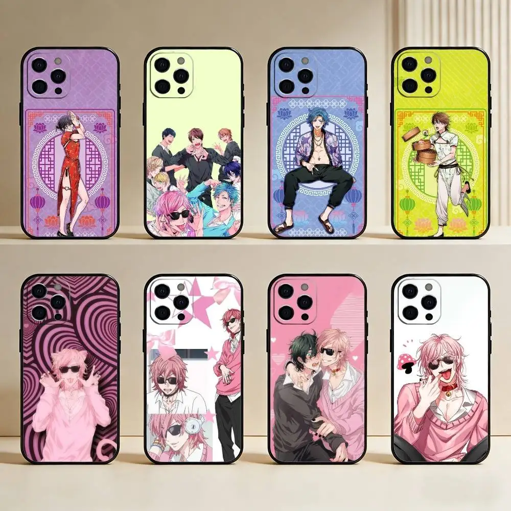 

YBC Y-Yarichin-B-Club Phone Case For iPhone17,16,15,14,13,12 Plus,Max Soft Silicone Black Cover