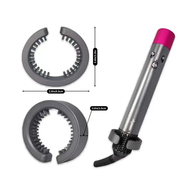 For Dyson curling iron accessories Curling iron Air nozzle Pre-molding Diffusion cylindrical comb Dyson styler accessories