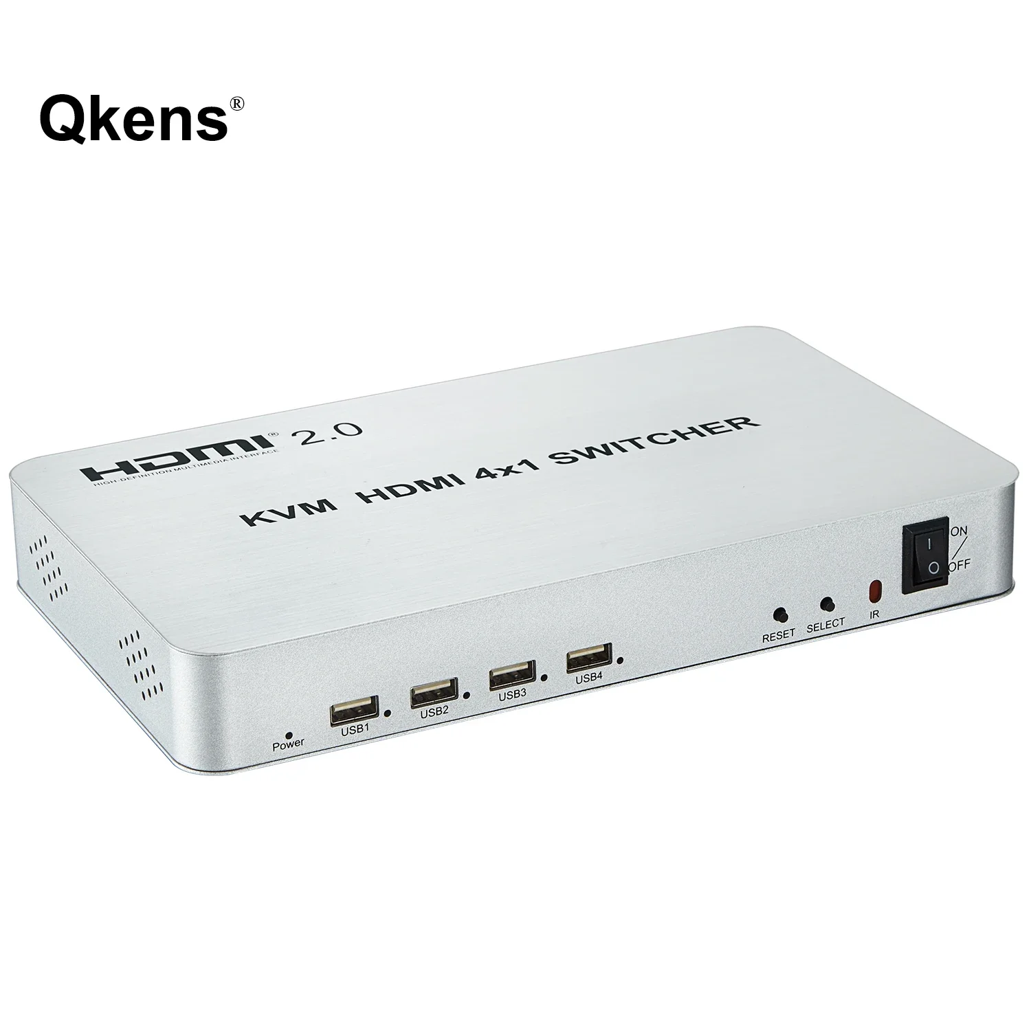 HDMI 2.0 3D HDMI 2.0 KVM Switch 4X1 USB KVM Switcher Fit 4 PC Mouse Keyboard Screen Mirror 4 In 1 Out Computer PC To TV Monitor