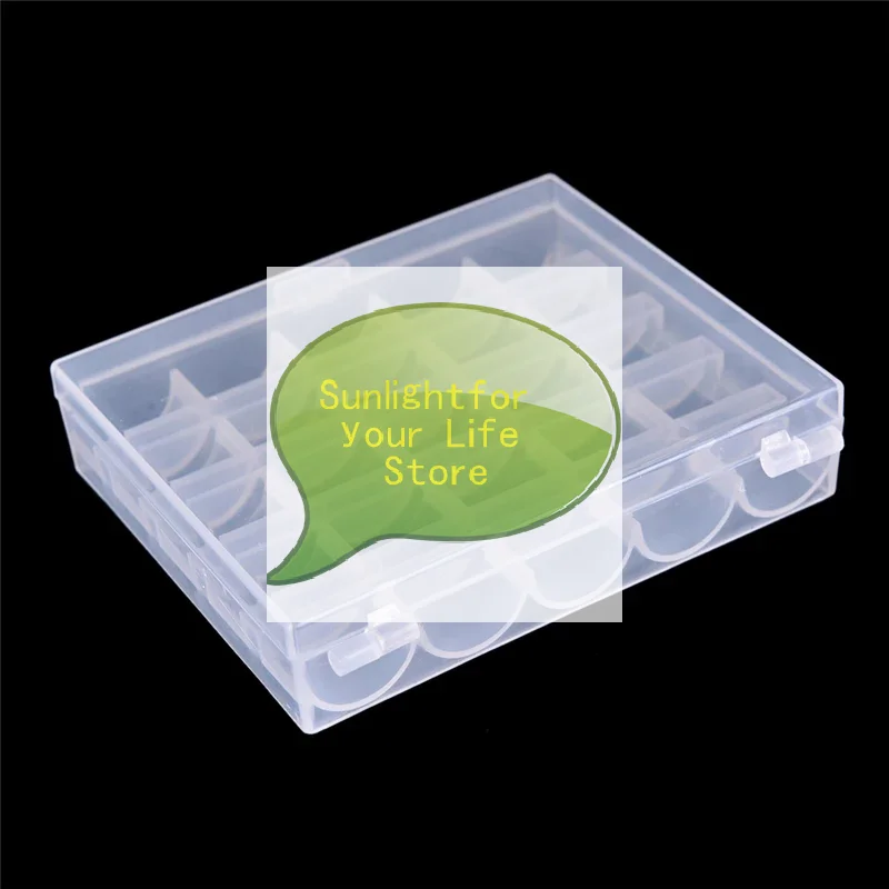 ГОРЯЧАЯ-НОВИНКА-1-шт-Пластиковый-органайзер-кейс-для-25-пустых-шпулек-для-швейных-машин