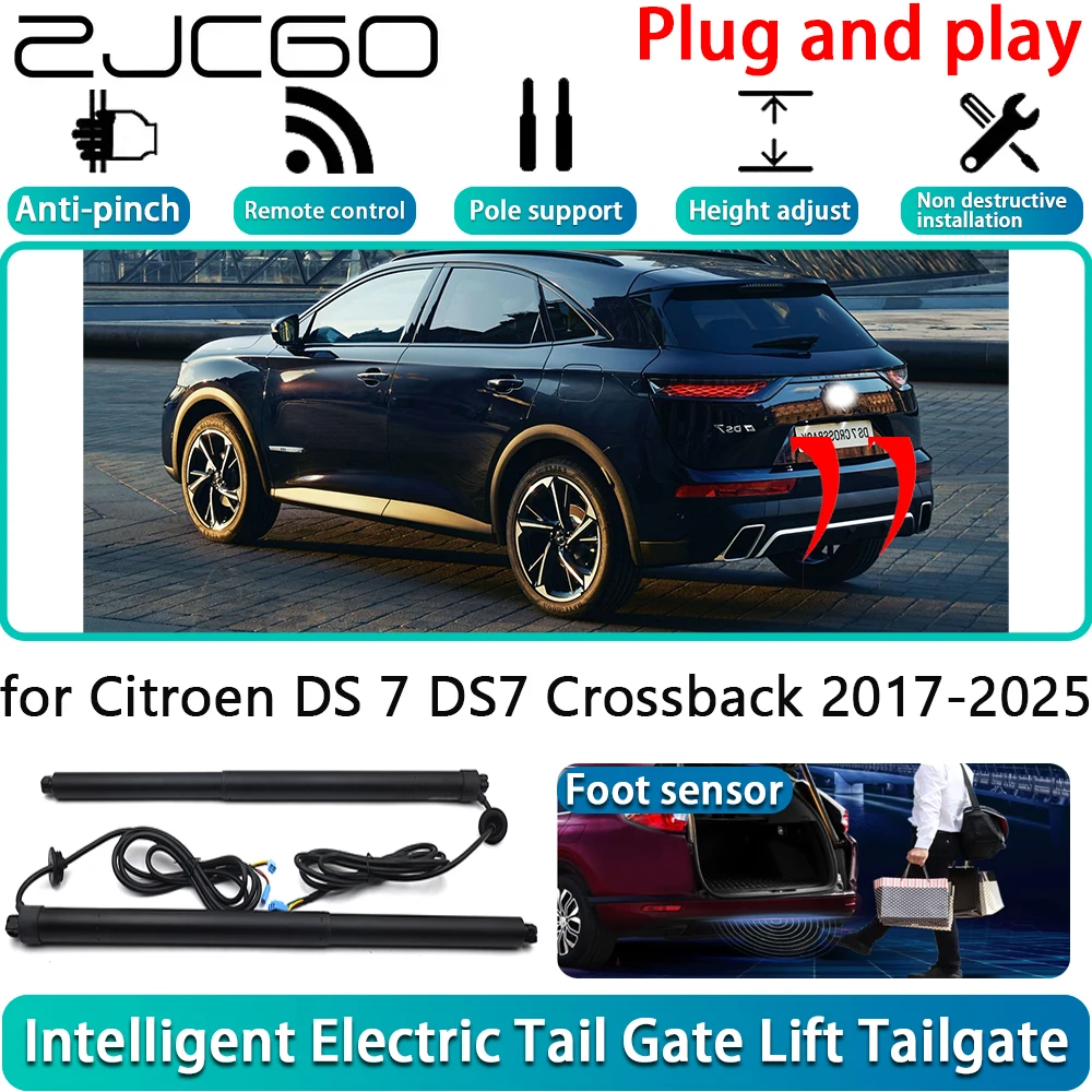 for Citroen DS 7 DS7 Crossback 2017-2025 OEM Electric Powered Tailgate Power Liftgate Automatic Tailgate System With Foot Sensor