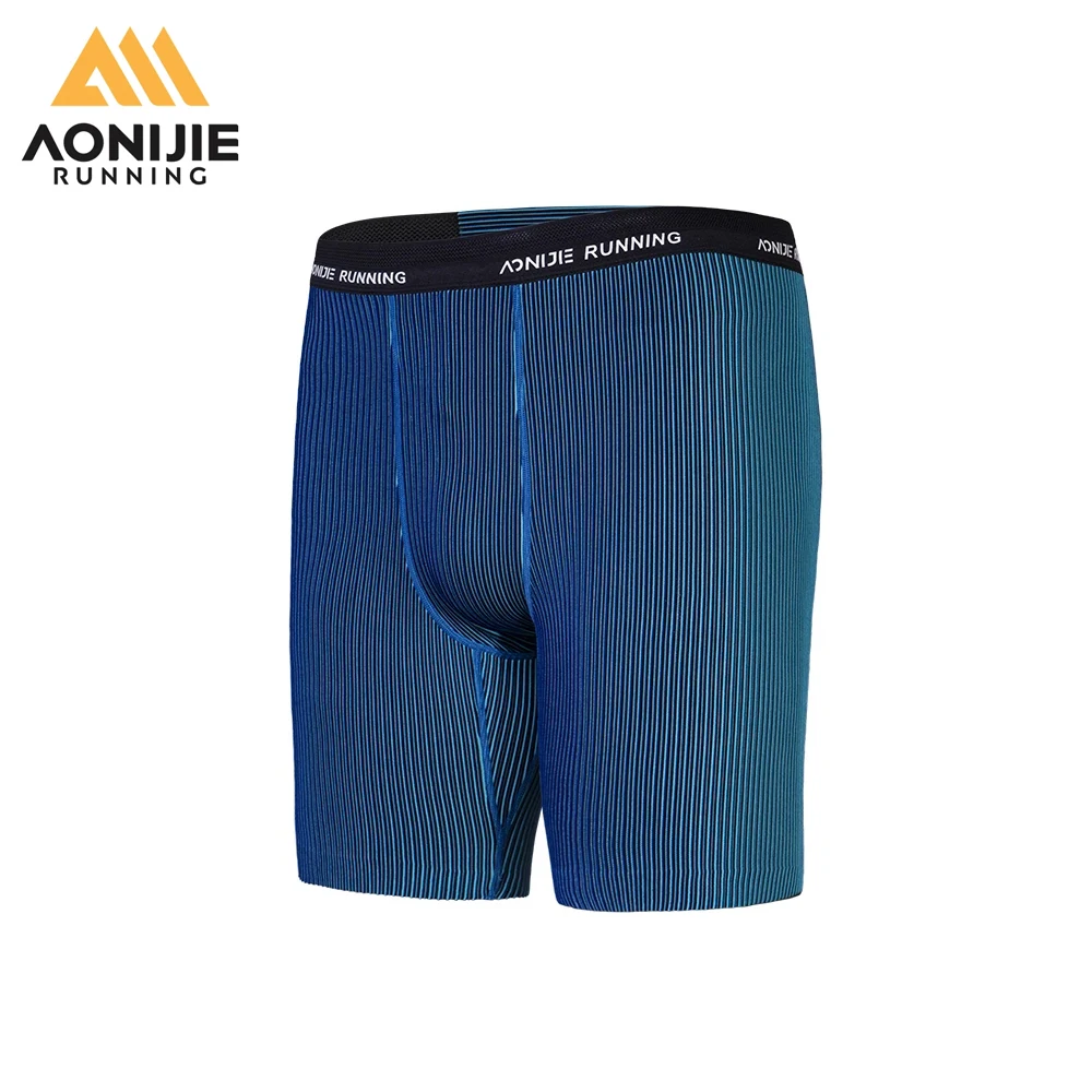 AONIJIE FM5168 Men Quick Drying Sports Five Tight Shorts Sports Running Training Pants Quick-drying Thin Racing Shorts For Men