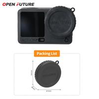 Sunnylife Silicone Lens Guard For DJI Osmo Action 6 Anti Scrach Dust Protector Cap Lens Cover For DJI Osmo Action 6 Accessories