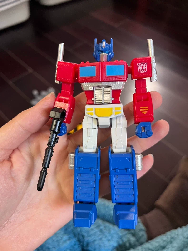 Hasbro AMK MINI SEPRIES MODEL KIT G1 Transformatie Sound Wave Megatron OP Starscream Grimlock BEE Kleinschalige montagerobot