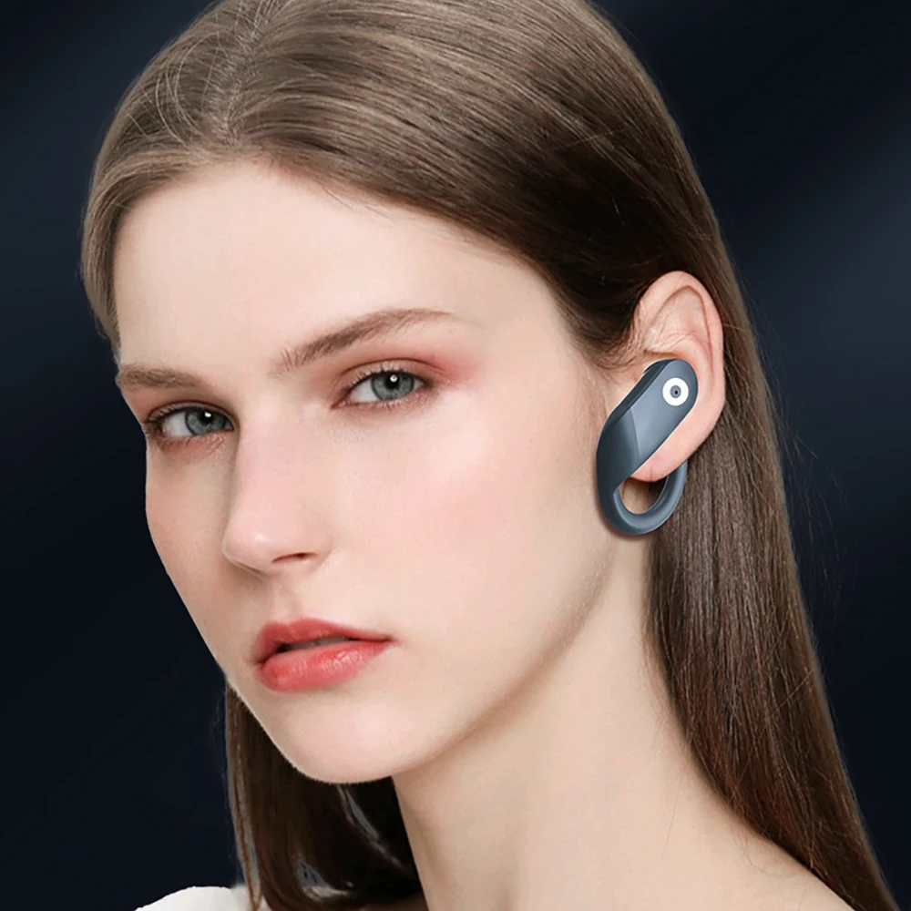 2024 NEW Bluetooth Earphones Earhooks Wireless Sport Headphones HiFi Stereo Music Earbuds Waterproof Headset