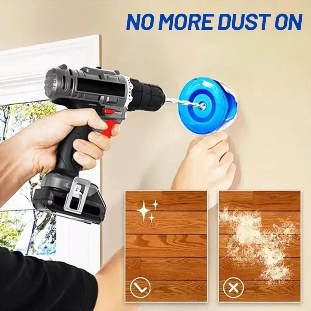 Eeatop Electric Drill Dust Cover Collecting Ash Bowl DustProof Impact Hammer Dust Collector For 4-10mm Drill Bits Power Tool Acc