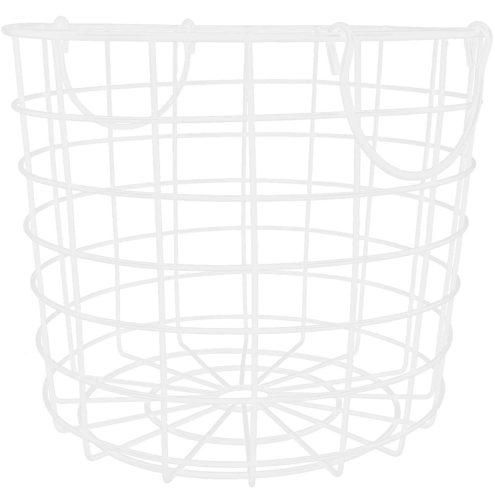 

Iron Mesh Storage Basket Handle for Clothes Bread Nursery Office Wire Baskets Fruit Vegetable Holder Home ganization