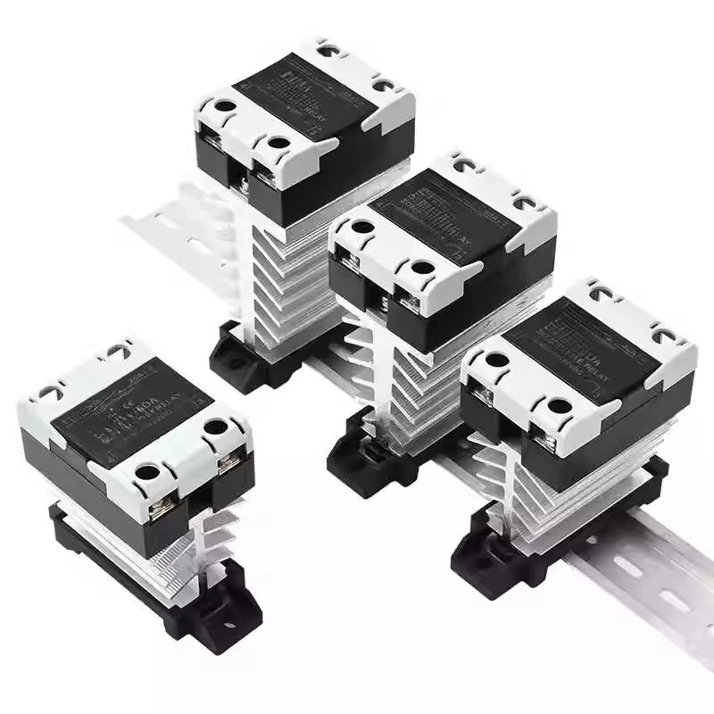 Solid State-relais Geïntegreerd SSR-40DA10A25A60A DC-besturing AC 24V220V Solid State-schakelaar