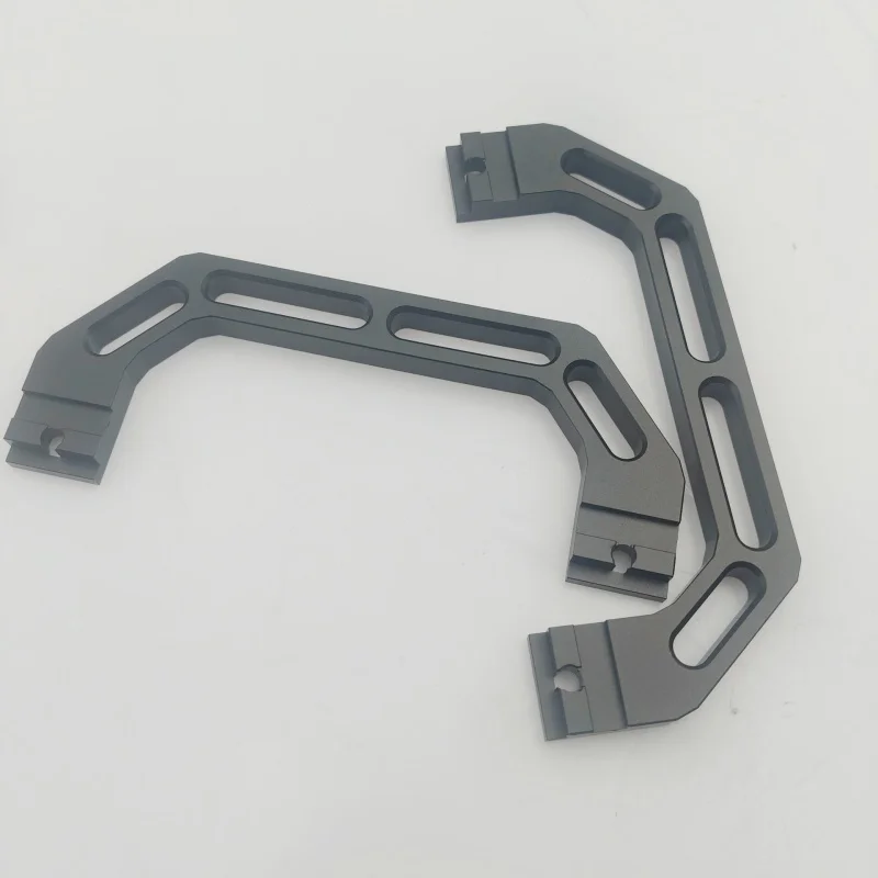 

3D-принтер Funssor Voron2.4 Trident DIY, комплект ручек для переноски с ЧПУ из алюминиевого сплава, черный анодированный