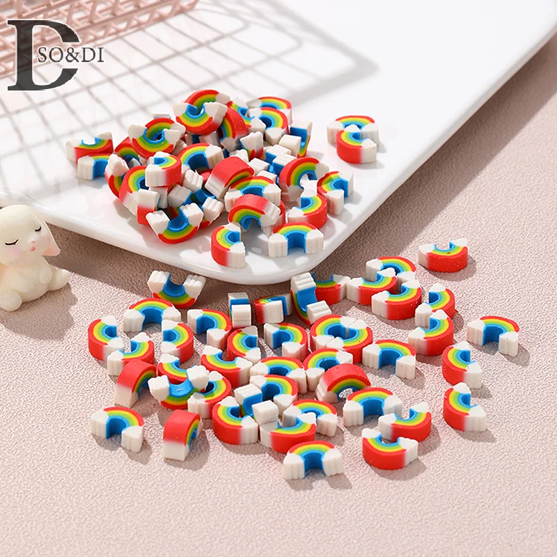 10Pcs Creative Kawaii Rainbow Bridge Erasers Pencil Rubber School Supplies Cute Cartoon Mini Rainbow Bridge Eraser Kids Gifts