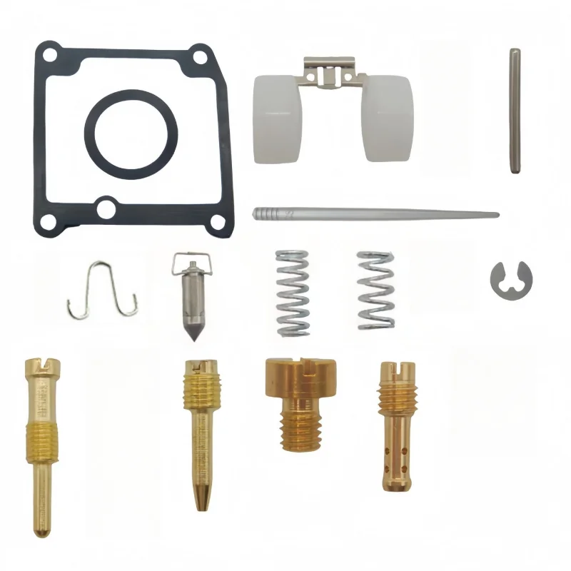 Motorcycle Carburetor Repair Kit Rebuild Tool for Suzuki Suzuki AX100 AX100D 2-Stroke 100cc Motorcycle Repair Kit