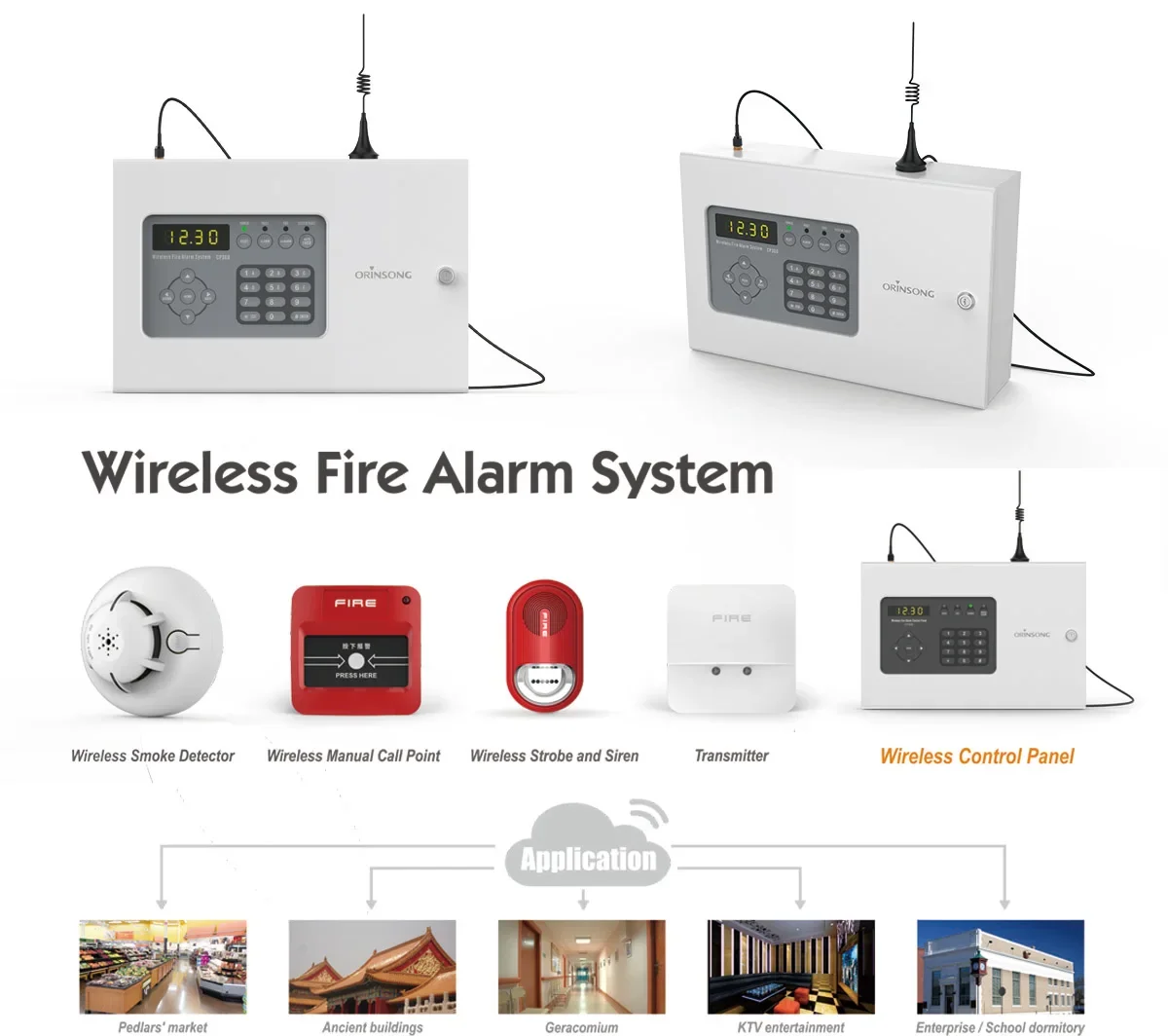 Advanced LCD Screen GSM PSTN Alarm System Wireless Home Burglar Security Alarm For Life Safety And Property Protection