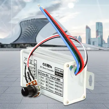 Plynulý PWM regulátor otáček stejnosměrného motoru DC 9V-60V 12V 24V 60V 20A regulátor stejnosměrného motoru PWM regulátor otáček 6 nejlepší prodej Ovladač 24V stejnosměrného motoru - №1