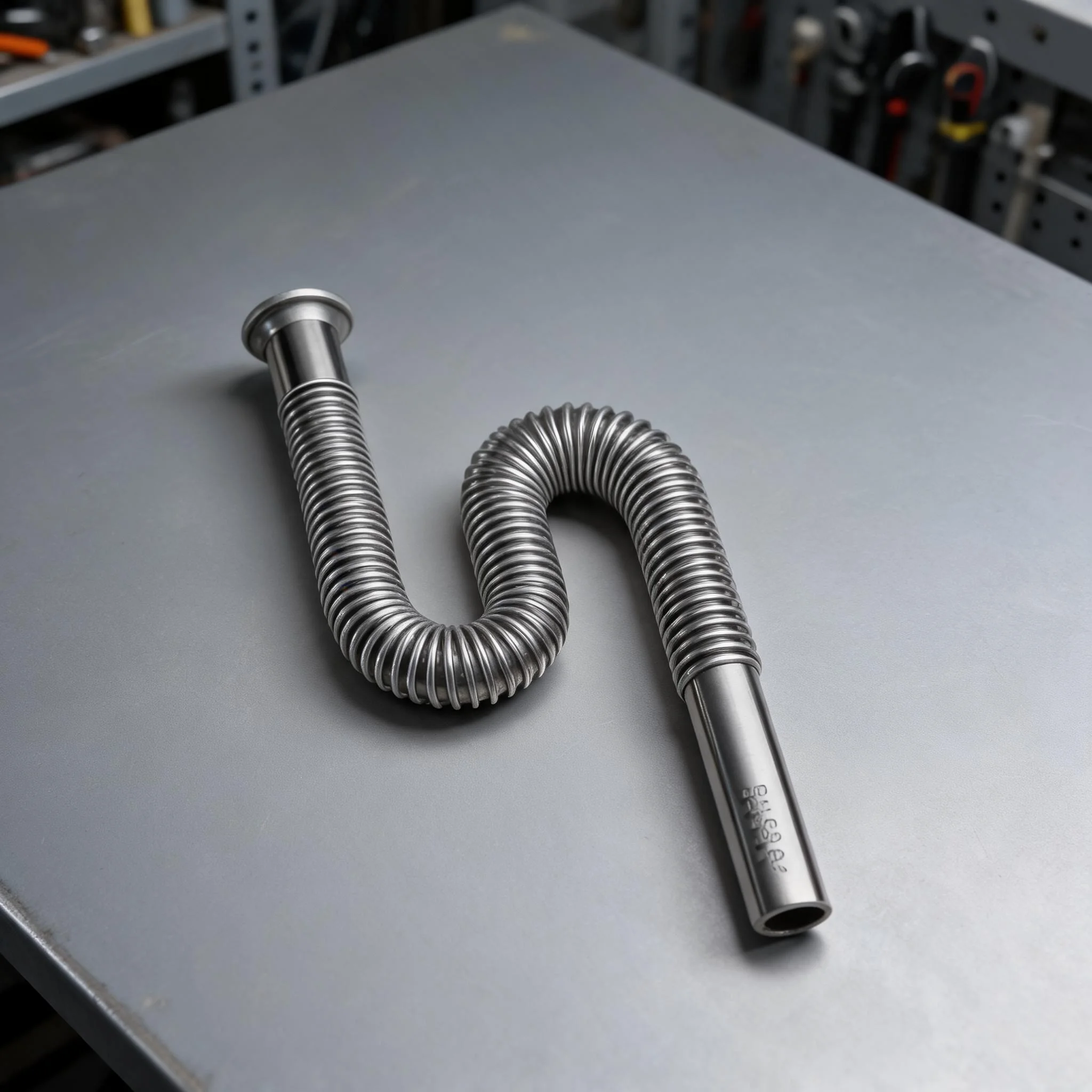 41mm 304 Stainless Steel Drain Pipe Flexible Leak Resistant Hose 800mm For Bathroom Kitchen Sink Plumbing Fixture Accessories