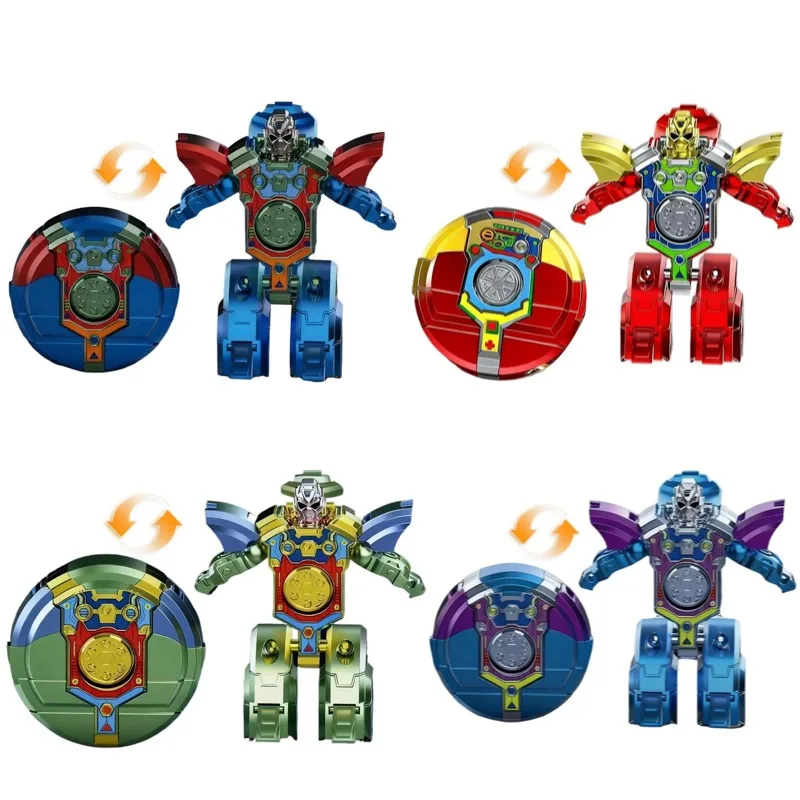 

Вращающийся на 360° деформируемый робот-игрушка, креативный гироскопический гаджет для снятия стресса, деформируемый робот, детская игрушка, подарок для мальчика