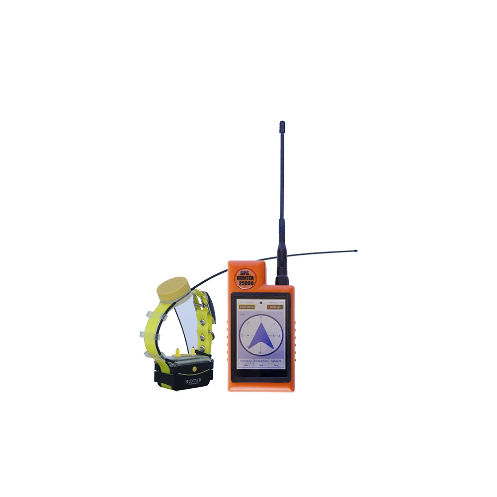 NEW MODEL GPS DTR 25000 PRO COMPASS GPS DOG TRAINING COLLAR  WITH 3.5 inch LCD REMOTE CONTROL