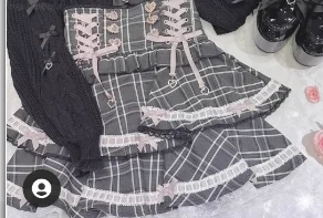 اليابانية لطيف منقوشة ليز التنانير Kawaii الحلو القوس اليابانية الألغام طبقة كعكة مطوي تنورة عالية الخصر ضئيلة حزام تنورة يمكن إزالة