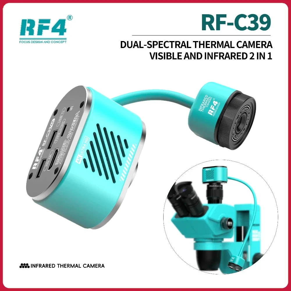 RF-C39: La Cámara Térmica Infrarroja Dual Espectral para Reparación de Tarjetas de Circuito Impreso