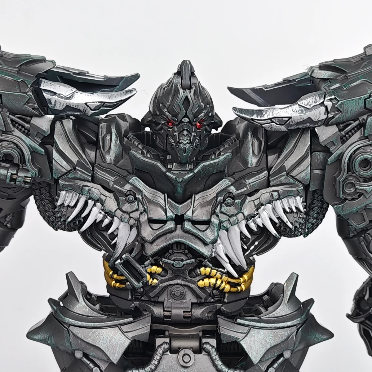 BAIWEI التحول TW1034 TW-1034 24 سنتيمتر Grimlock KO SS07 عمل الشكل ديناصور الرب زعيم لعبة جمع الهدايا