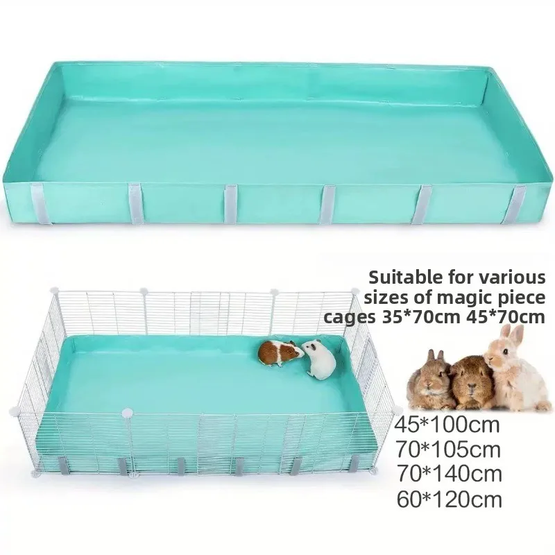 Guinea Pig Bedding Base Cage Bottom Tarp Waterproof Small Animal Cage Mat Pads Hamsters Squirrel Cage Accessories Supplies