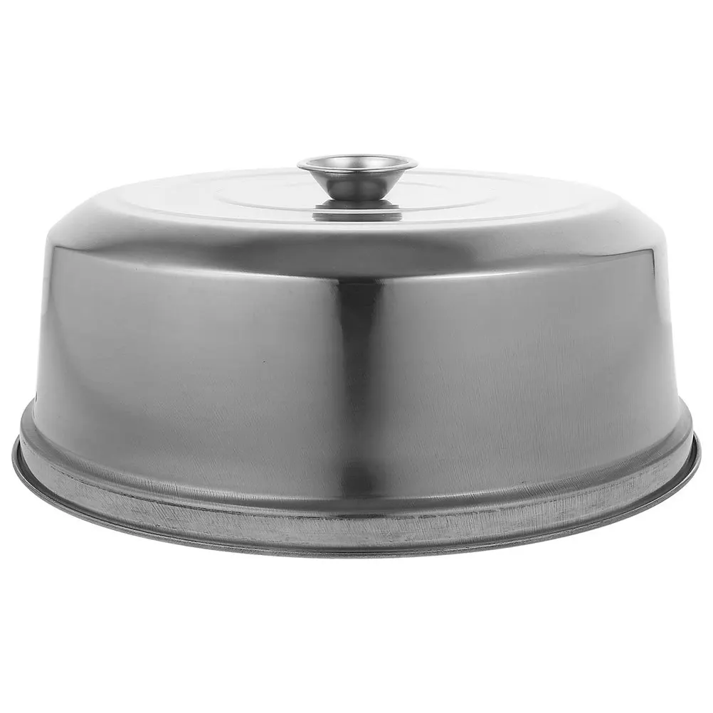 

Thickened Stainless Steel Steamer Cover Flat Grill Accessories For Food Plate Lid Basting Cover Cooking Warmer Dish