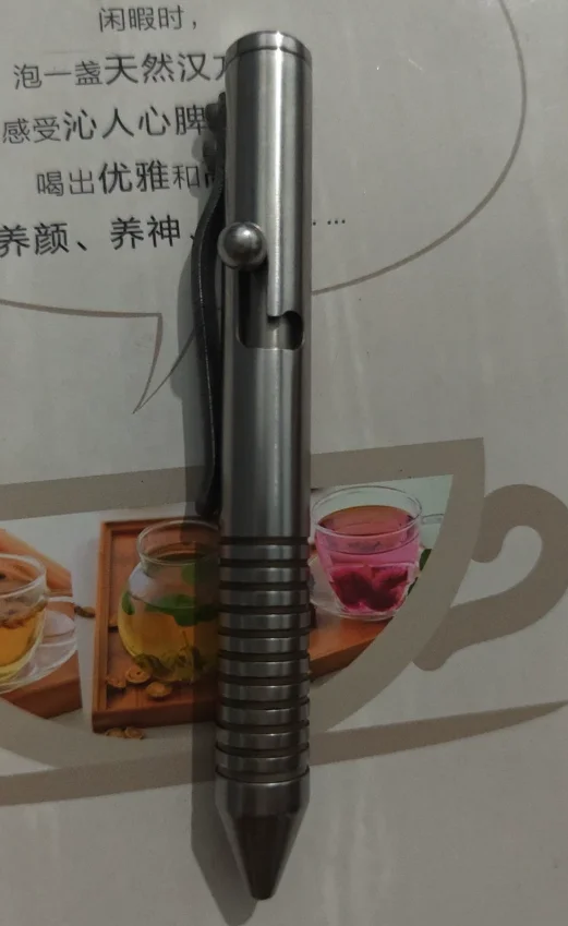 Used EDC 390 Shengang Tactical Pen (Short) Pen fitget decompression toy