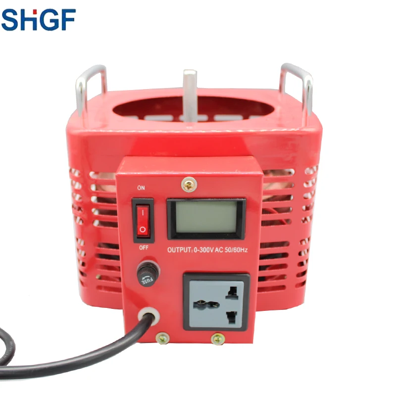 Customized ac 0-250V 0.2~100kva single phase contacts variac voltage regulator