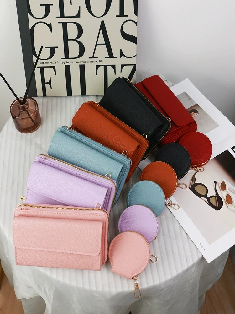 Fashionable new phone bag multifunctional large capacity mother and child bag simple women's shoulder crossbody bag view 2